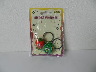 Obrázek z Klíčenka 2ks - ovoce (12) 